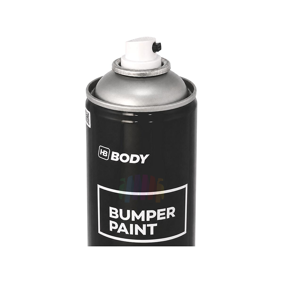 Эмаль для бамперов акриловая Body Bumper Paint черный аэрозоль 400 мл. 3
