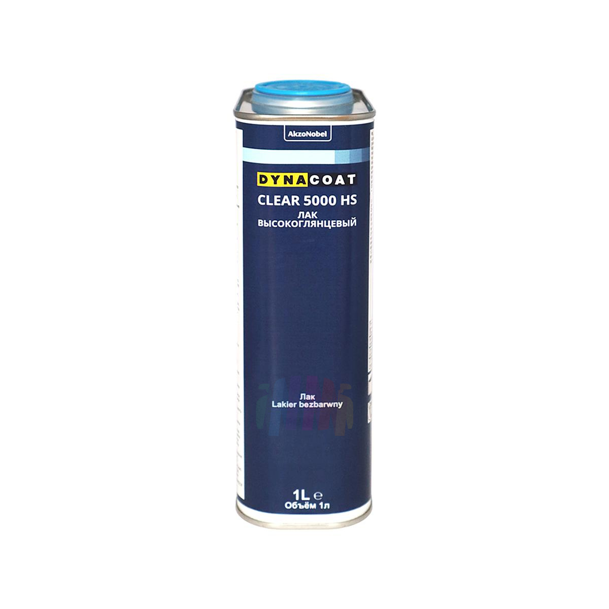Высокоглянцевый лак Dynacoat Clear 5000 High Gloss HS 1 л. с отвердителем Flexi Medium 0,5 л. 3