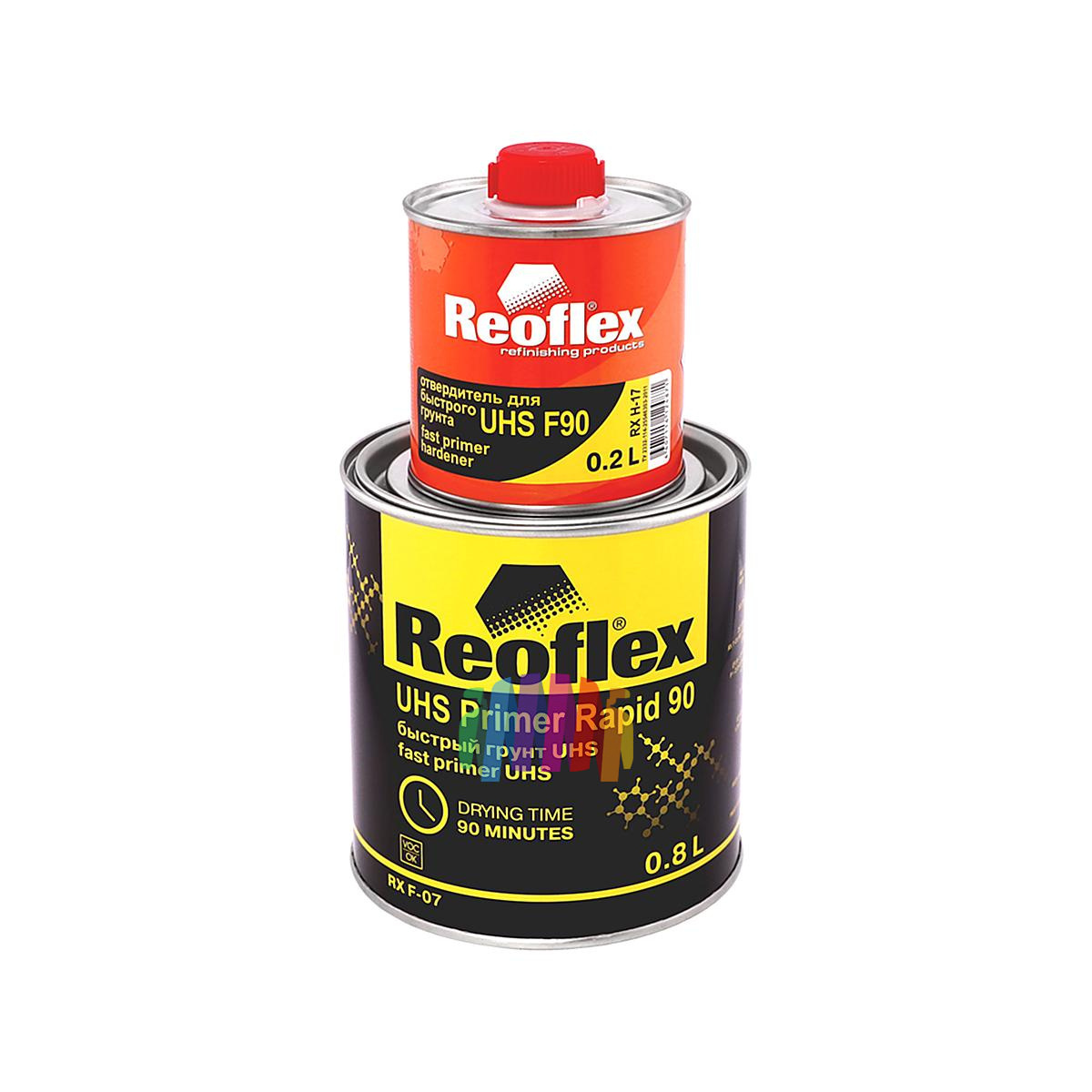 Грунт автомобильный акриловый быстрый Reoflex RX F-07 UHS 4+1 Primer Rapid 90 - 6