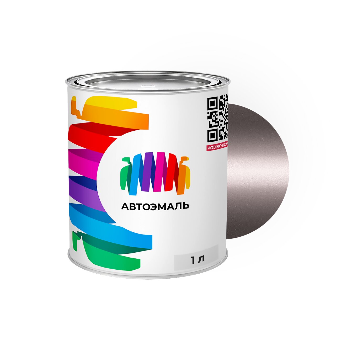 Автоэмаль Mazda (Мазда) «Silver Slate», код цвета 80828, KC (серо-фиолетовый), базовая краска 1 л.