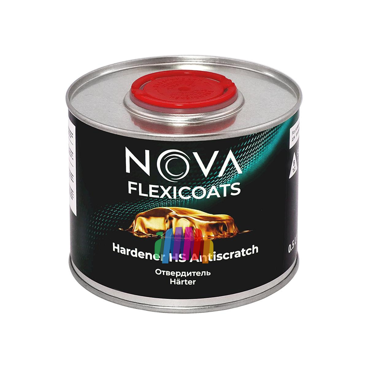 Устойчивый к царапинам автомобильный акриловый лак NOVA Flexicoats 2+1 HS Antiscratch 1 + 0,5 л. 5
