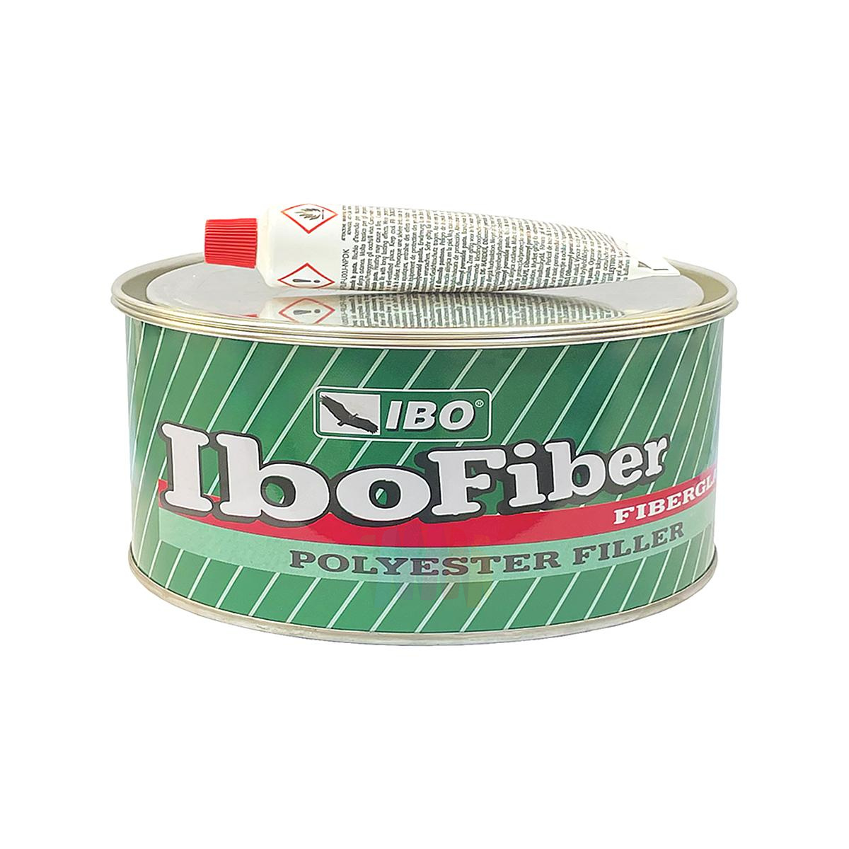 IBO IboFiber Fiberglas Filler Полиэфирная автомобильная шпатлевка со стекловолокном 0,9 кг.