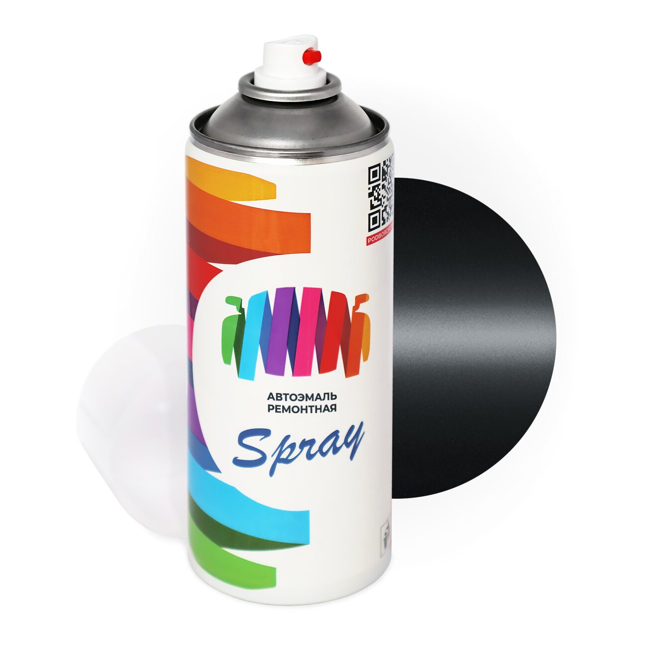 Аэрозольная краска для Acura (Акура) «Polished Gray Metal», код цвета NH737M, NH-737M (серый), базовая автоэмаль, баллончик 520 мл.