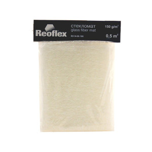 REOFLEX RX N-05-150 Glass Fiber Mat Стекломат 150 г./м2 размер 0,5 м2 (40 x 125 см.)