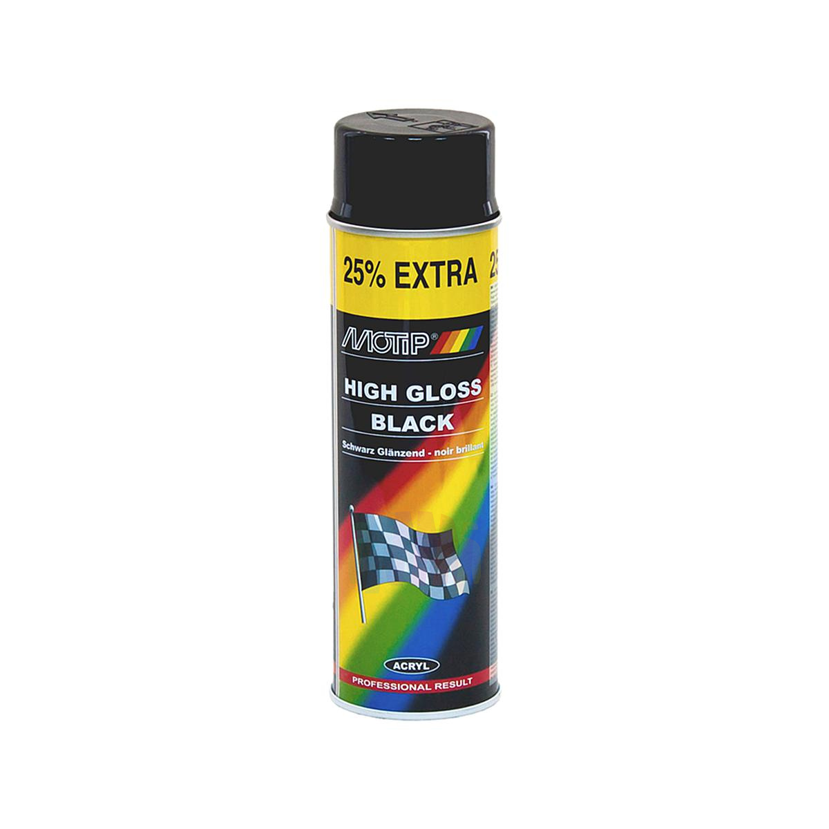 MOTIP High Gloss Эмаль глянцевая акриловая аэрозоль 500 мл.
