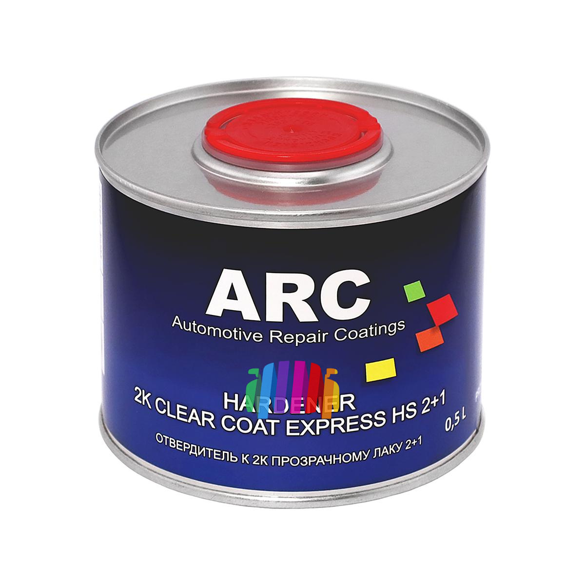 Прозрачный быстросохнущий акриловый лак ARC 2K Express HS 2+1 Clear Coat 1 л. + 0,5 л. 3