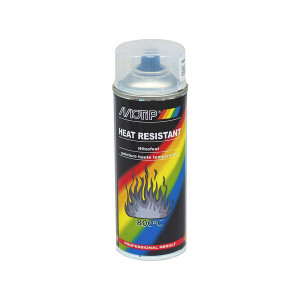 MOTIP 04033 Heat Resistant Лак термостойкий бесцветный темп. 650 C. аэрозоль 400 мл.