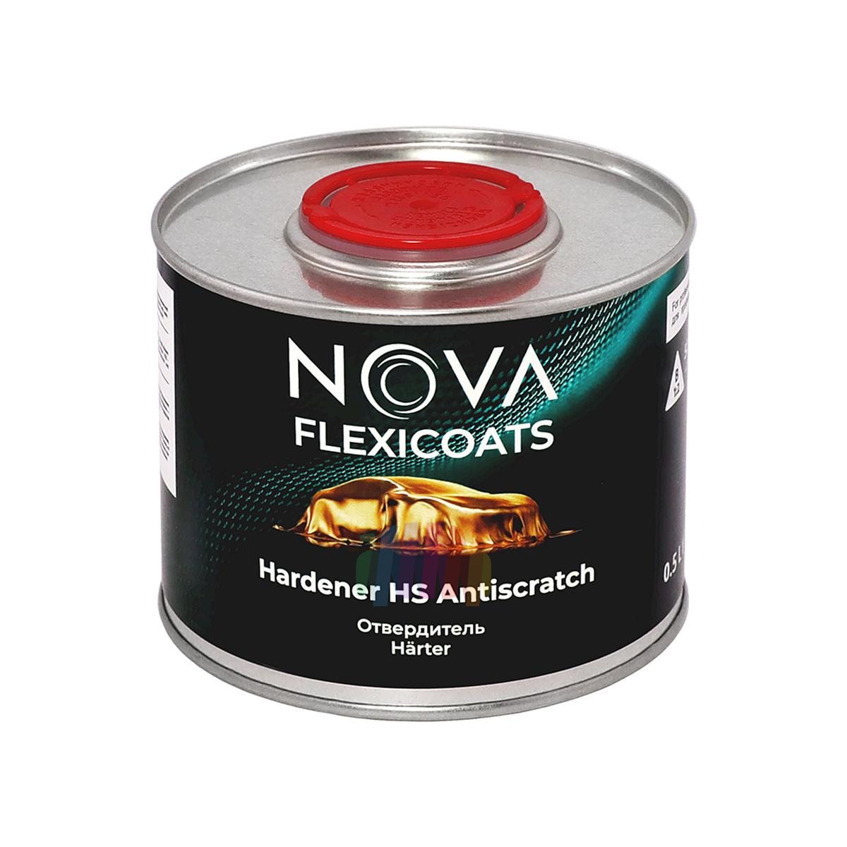 Устойчивый к царапинам автомобильный акриловый лак NOVA Flexicoats 2+1 HS Antiscratch 1 + 0,5 л. 5