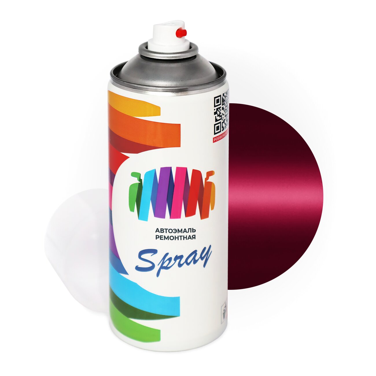 Аэрозольная краска для Ford (Форд) «Magenta», код цвета IE, M8 (красный), базовая автоэмаль, баллончик 520 мл.