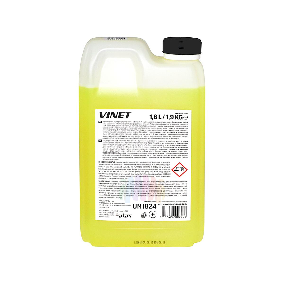 Atas Универсальное средство для очистки салона VINET (концентрат) 2 кг. 2