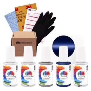 Ремкомплект для Scania (Скания) «Orange», код цвета 1366662, 1700576 (оранжевый), акриловая автоэмаль, набор для ремонта сколов и царапин