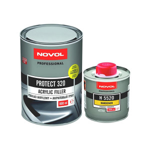 NOVOL Protect 320 4+1 Acrylic Filler Грунт акриловый 0,8 л. с отвердителем 0,2 л.