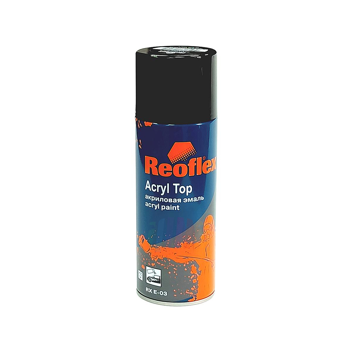 REOFLEX Acryl Top 1К Акриловая эмаль матовая аэрозоль 520 мл.