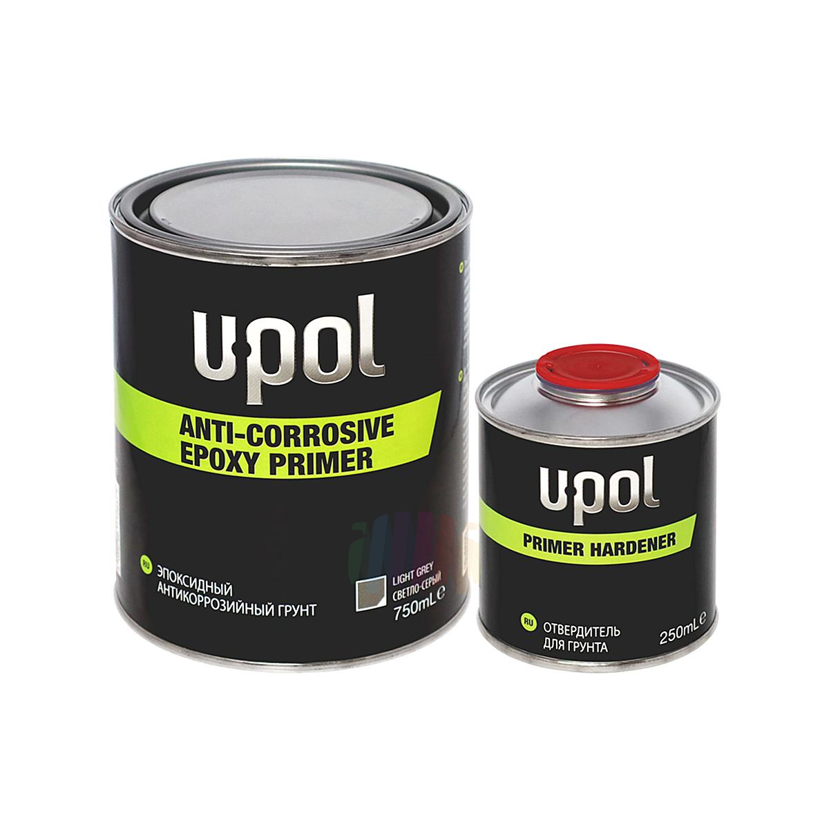 U-POL Anti-Corrosive 2K Epoxy Primer 3:1 Грунт эпоксидный антикоррозийный 750 мл. с отвердителем 250 мл.