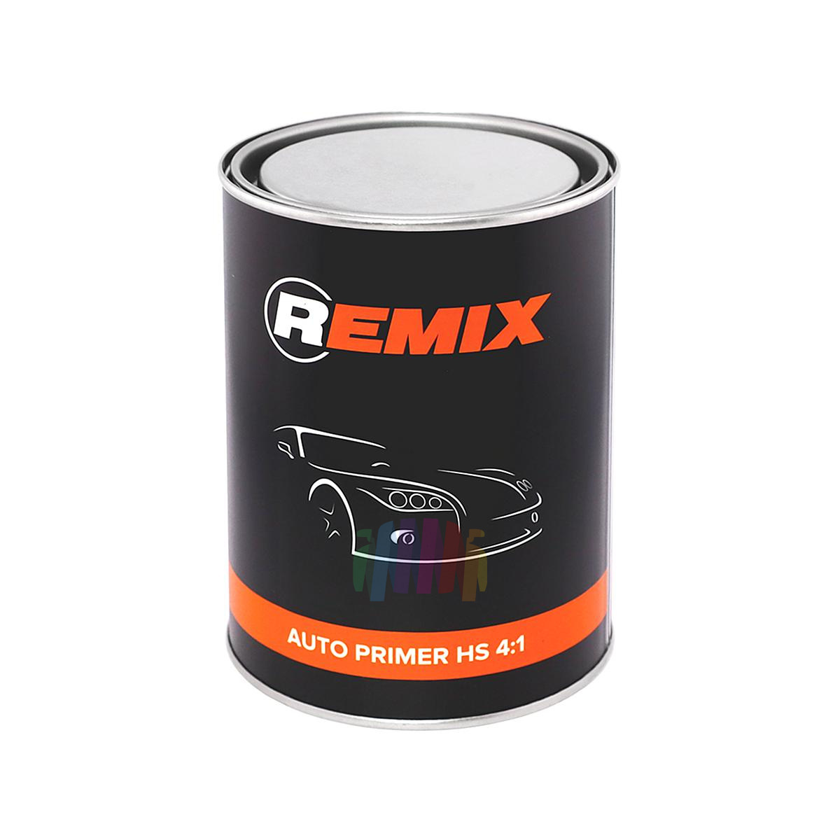 Грунт акриловый автомобильный Remix 2K Auto Primer HS 4:1 серый 0,8 л. + с отвердителем 0,2 л. 3