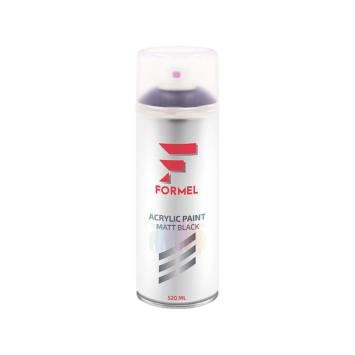 FORMEL Acrylic Paint Matt Эмаль матовая акриловая быстросохнущая аэрозоль 520 мл.