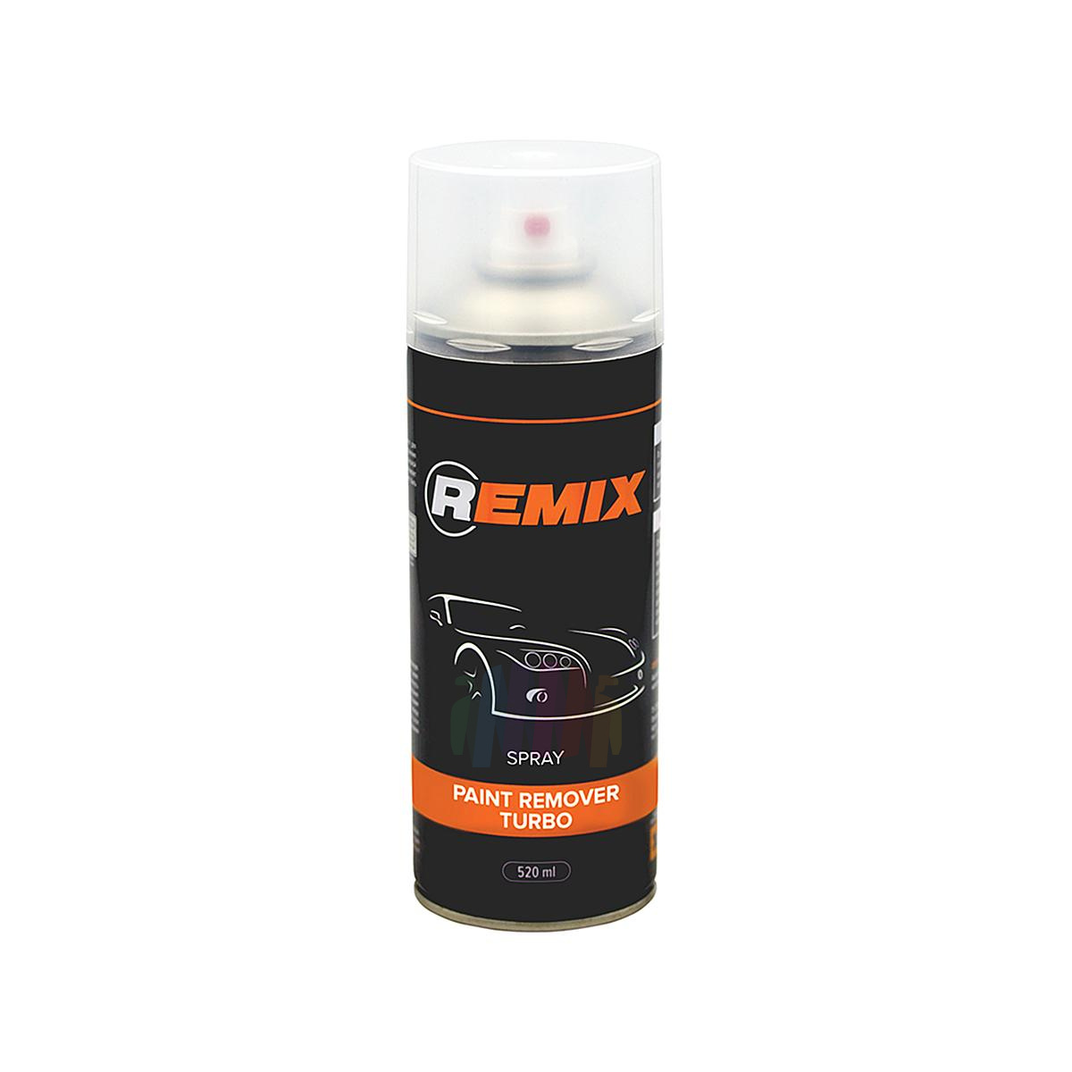 REMIX RM-SPR10 Paint Remover Turbo Удалитель краски универсальный аэрозоль 520 мл.