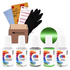 Ремкомплект для Great Wall (Грейт Волл) «Grass Green», код цвета 0417C (зеленый), базовая автоэмаль, набор для ремонта сколов и царапин