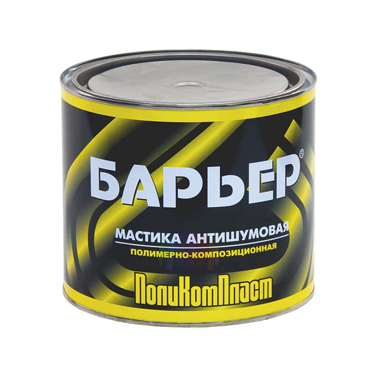 Мастика антишумовая Барьер для шумоизоляции 2,2 кг.