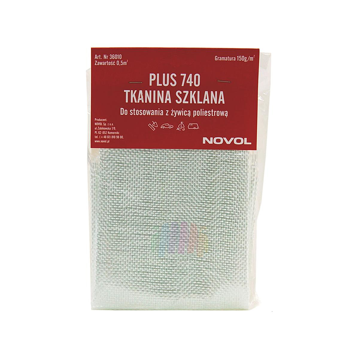 NOVOL Plus 740 Стеклоткань 150 г./м2 размер 0,5 м2