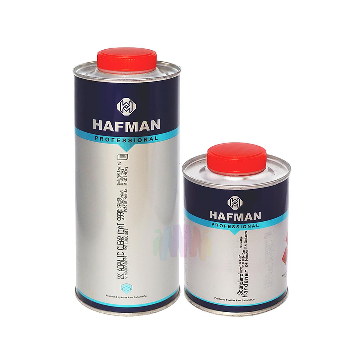 HAFMAN 999 2K Acrylic Clear Coat Акриловый прозрачный автомобильный лак 1 л. с отвердителем H292 0,5 л.