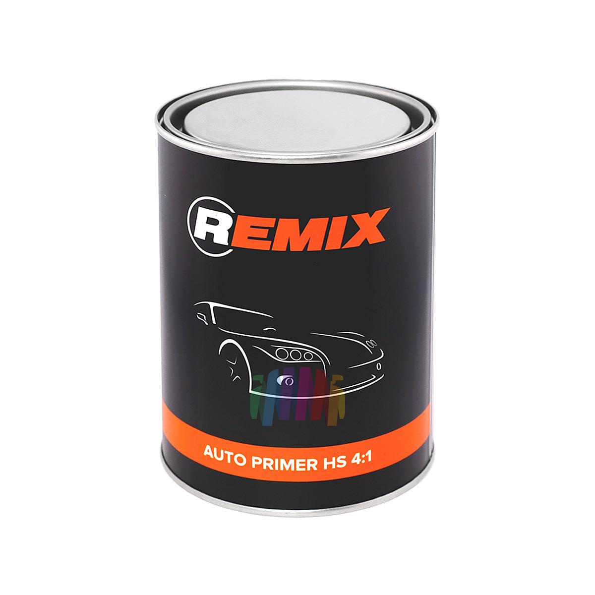Грунт акриловый автомобильный Remix 2K Auto Primer HS 4:1 серый 0,8 л. + с отвердителем 0,2 л. 3