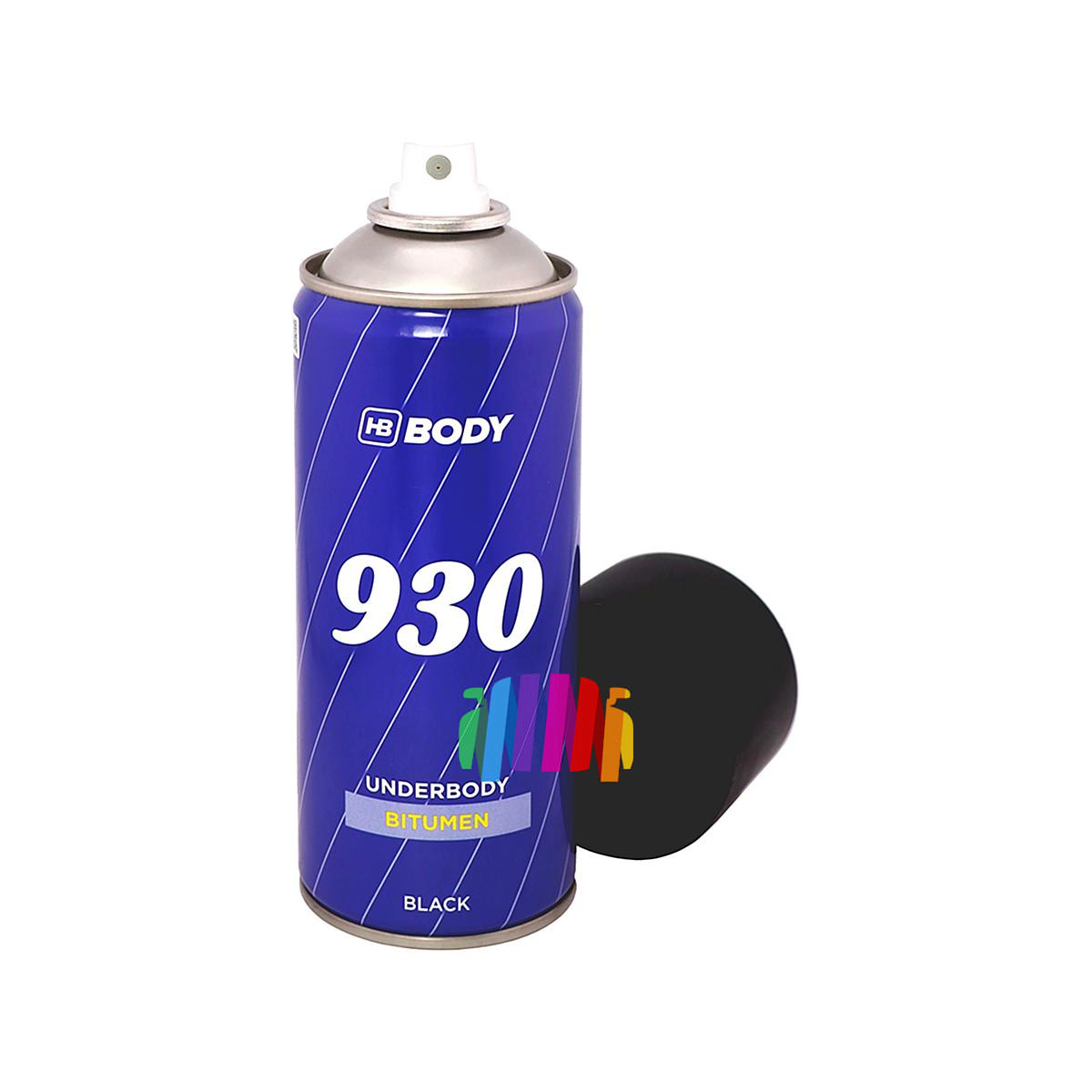 Антикор Body 930 черный 400 мл. 2