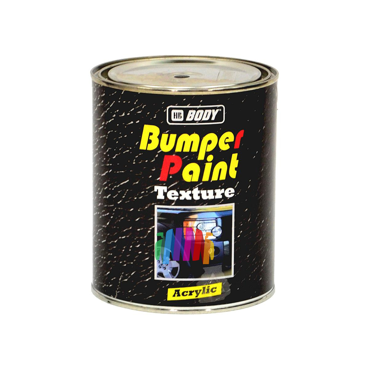Body Текстурная для бамперов черная 1л-03