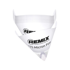 REMIX Фильтр бумажный (воронка) с нейлоновой сеткой для ЛКМ 125 микрон, 100 штук
