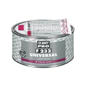 BODY F232 Universal Light Filler Шпатлевка универсальная автомобильная легкая 1 л.