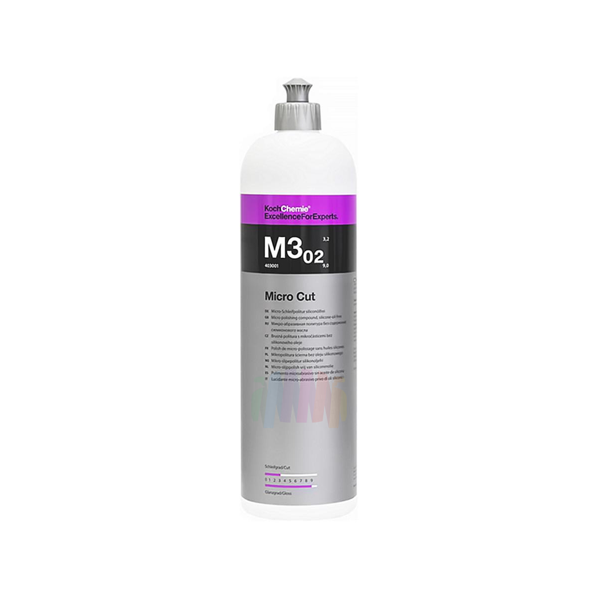 KOCHCHEMIE Micro Cut М3.02 (403001) Антиголограммная финишная микроабразивная политура 1 л.