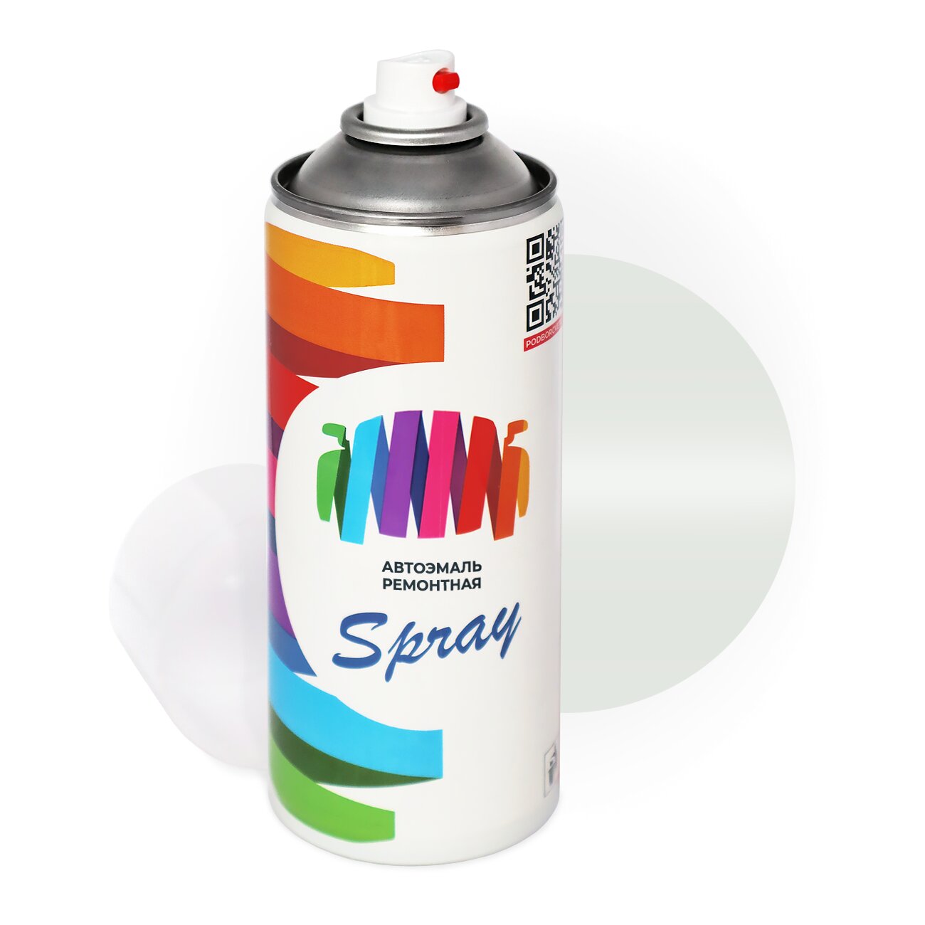 Аэрозольная краска для Plymouth (Плимут) «White», код цвета KWC (белый), базовая автоэмаль, баллончик 520 мл.