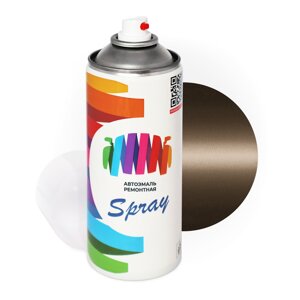 Аэрозольная краска для Dodge (Додж) «Med.Tundra», код цвета JT6, PT6, QT6, T6 (коричневый), базовая автоэмаль, баллончик 520 мл.