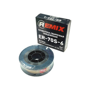 REMIX ER-70S-6 Проволока сварочная омедненная 0,8 катушка 4 кг.
