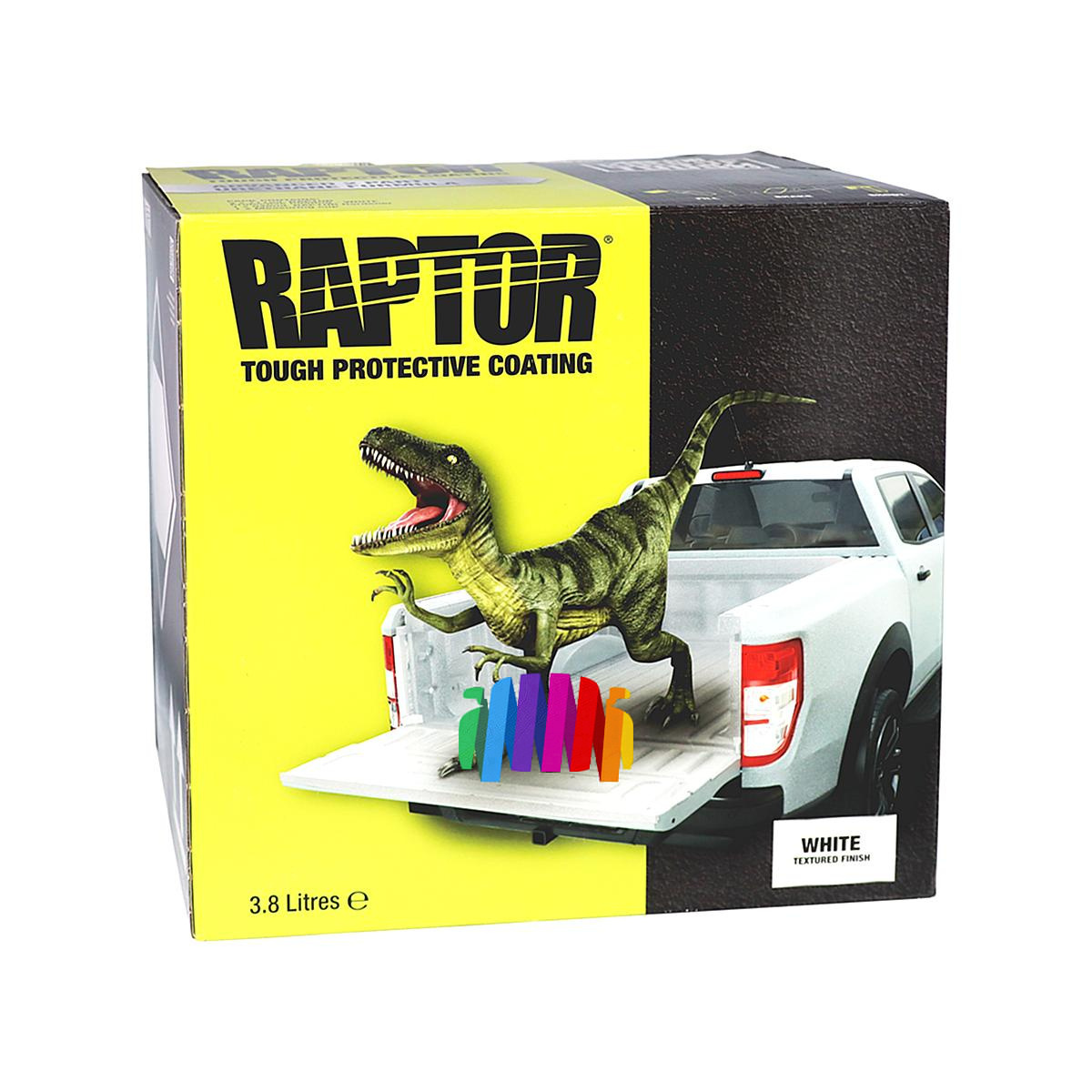 Защитное покрытие раптор U-POL RLW/S4 Raptor White белое  1