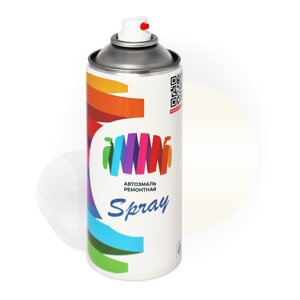 Аэрозольная краска для Honda (Хонда) «Shetland White», код цвета NH61Z, NH-61Z (серо-белый), акриловая автоэмаль, баллончик 520 мл.