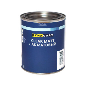 DYNACOAT Clear Matt Лак матовый автомобильный акриловый 1 л. без отвердителя