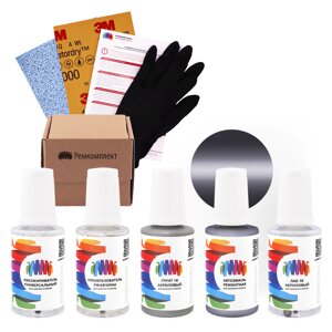 Ремкомплект для Toyota (Тойота) «Lavender», код цвета 932 (серо-фиолетовый), базовая автоэмаль, набор для ремонта сколов и царапин