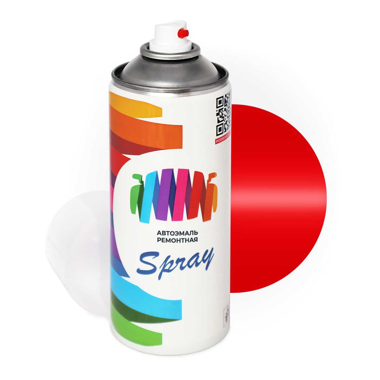 Аэрозольная краска для DAF (ДАФ) «Paccar Coca Cola Red», код цвета 1456, 1699503-1456, 1699503-1456-AA-F, N5084EA, S6909 (красный), акриловая автоэмаль, баллончик 520 мл.