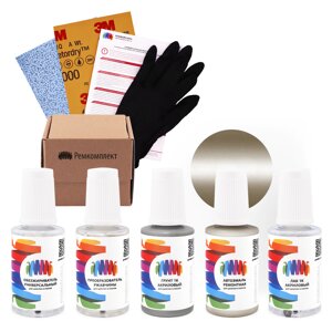 Ремкомплект для Plymouth (Плимут) «Linen Gold», код цвета CYG, PYG, QYG, YG (бежевый), базовая автоэмаль, набор для ремонта сколов и царапин