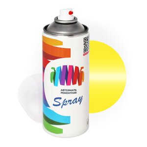 Аэрозольная краска для Changan (Чанган) «Energetic Yellow», код цвета YB3 (желтый), базовая автоэмаль, баллончик 520 мл.