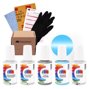 Ремкомплект для Honda (Хонда) «Otra Blue», код цвета B18, B-18 (синий), акриловая автоэмаль, набор для ремонта сколов и царапин