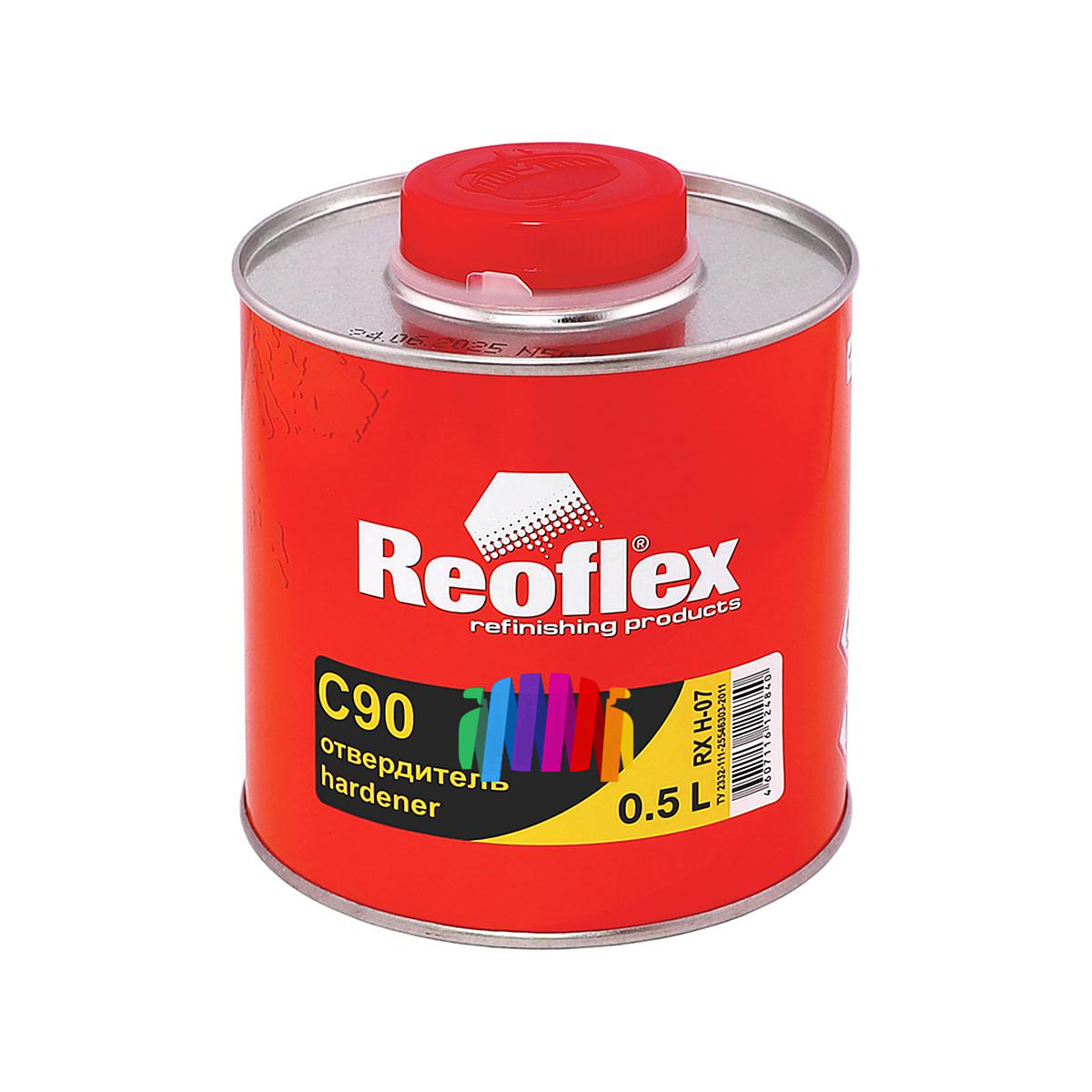 Супербыстрый лак против царапин Reoflex Clear Rapid 90 Super Fast 1 л. с отвердителем 0,5 л. 5