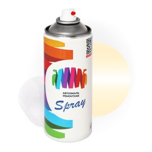 Аэрозольная краска для Fiat (Фиат) «Marfil 237», код цвета 237 (бежевый), базовая автоэмаль, баллончик 520 мл.
