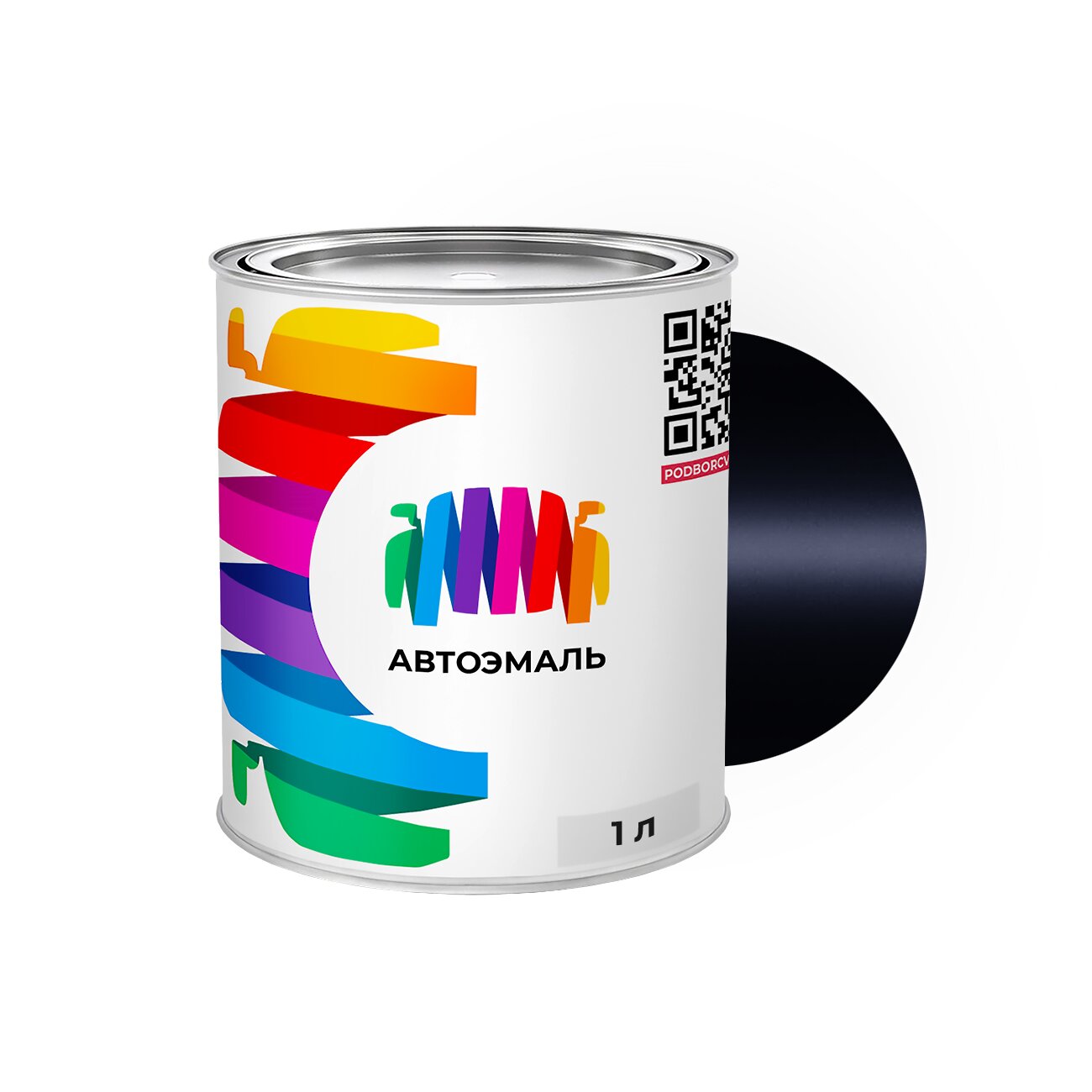 Автоэмаль Mazda (Мазда) «Satellite Blue», код цвета A5 (синий), базовая краска 1 л.