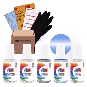 Ремкомплект для Honda (Хонда) «Fairy Lavender», код цвета PB71, PB-71 (сине-фиолетовый), базовая автоэмаль, набор для ремонта сколов и царапин