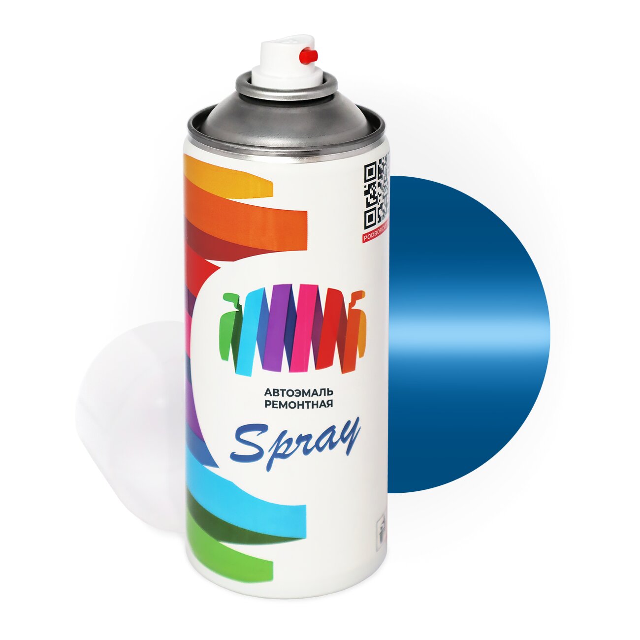 Аэрозольная краска для Scania (Скания) «Blue», код цвета 1427290 (синий), акриловая автоэмаль, баллончик 520 мл.