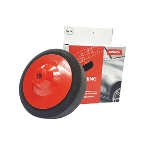 NOVOL Polishing Mop Круг полировальный мягкий тип С с резьбой М14 (черный)