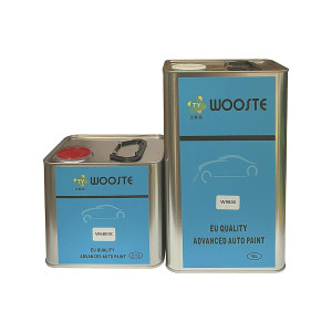 WOOSTE HS W9800 2K Clear Coat Автомобильный акриловый прозрачный лак 5 л. с отвердителем 2,5 л.