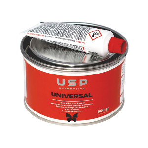 USP Universal Универсальная среднезернистая автомобильная шпатлевка 0,5 кг.